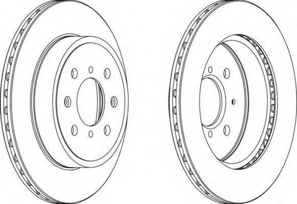 NECTO WN1435 гальмівний диск