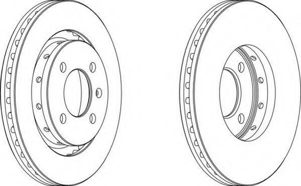 NECTO WN1336 гальмівний диск