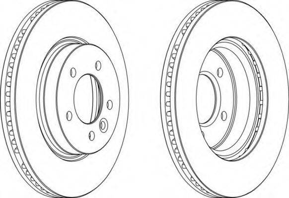 NECTO WN1383 гальмівний диск