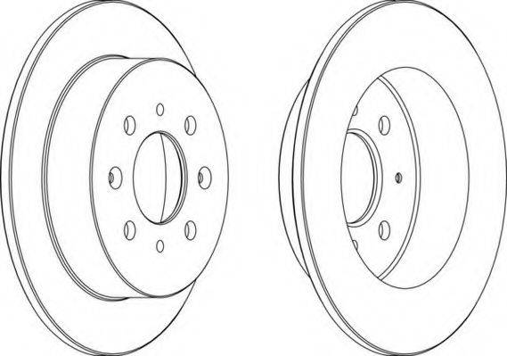 NECTO WN1331 гальмівний диск