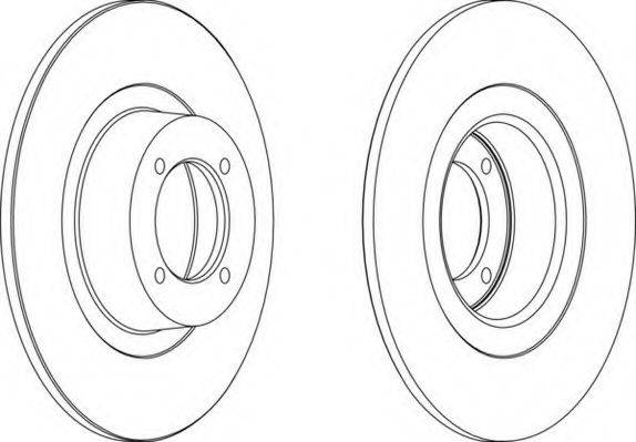NECTO WN133 гальмівний диск