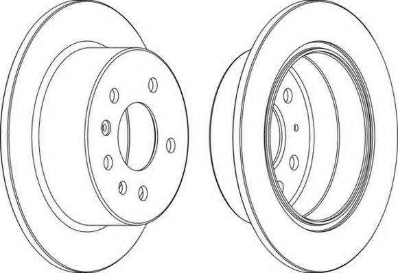 NECTO WN796 гальмівний диск