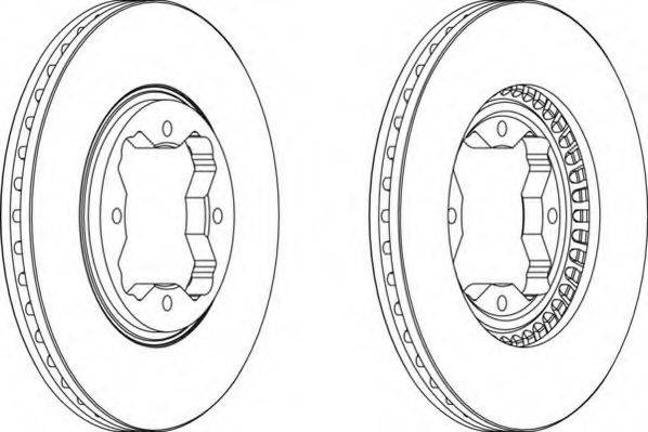 NECTO WN785 гальмівний диск