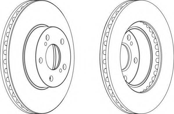 NECTO WN843 гальмівний диск