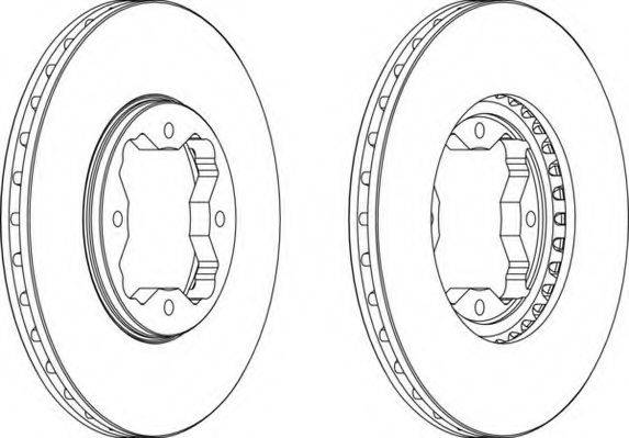 NECTO WN748 гальмівний диск