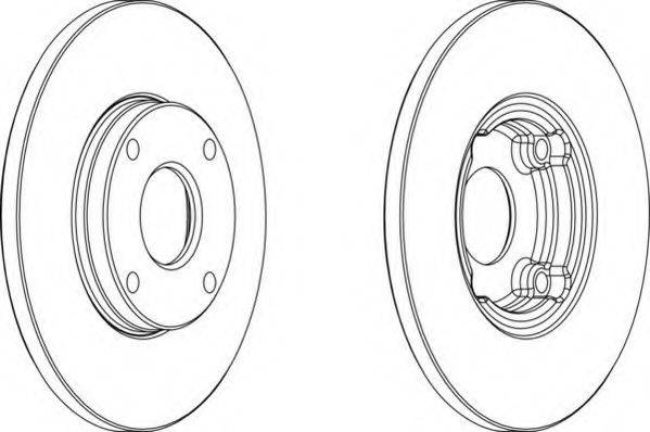 NECTO WN780 гальмівний диск