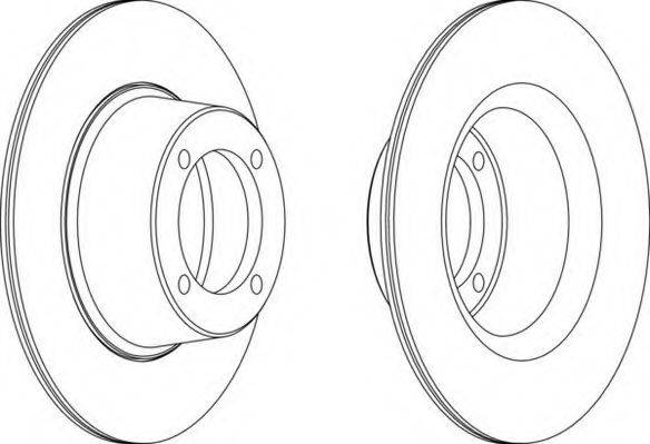 NECTO WN759 гальмівний диск