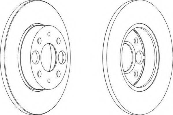 NECTO WN758 гальмівний диск