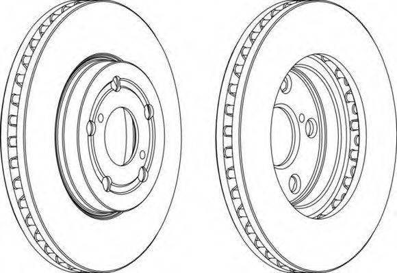 NECTO WN755 гальмівний диск