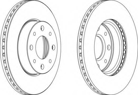 NECTO WN935 гальмівний диск