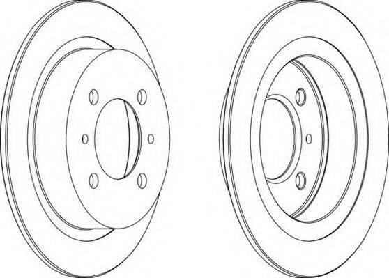 NECTO WN961 гальмівний диск