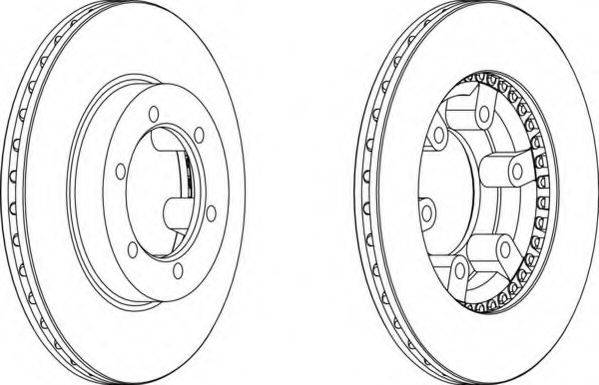NECTO WN948 гальмівний диск