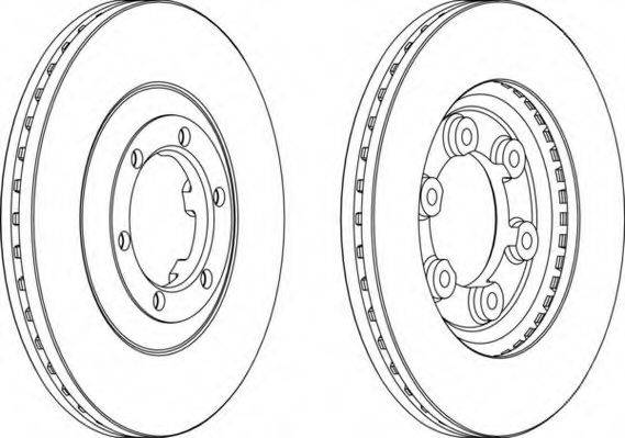 NECTO WN850 гальмівний диск