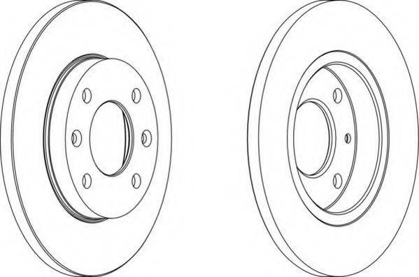 NECTO WN919 гальмівний диск