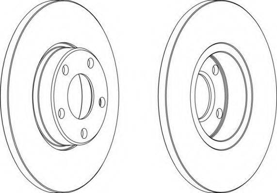 NECTO WN553 гальмівний диск