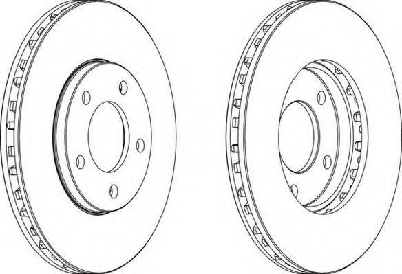 NECTO WN549 гальмівний диск