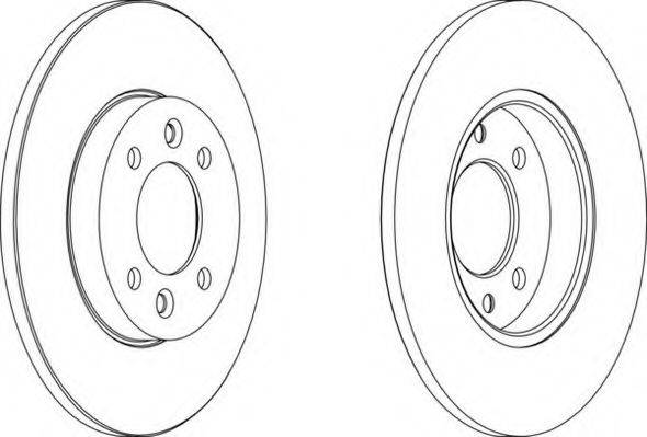 NECTO WN544 гальмівний диск