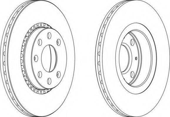 NECTO WN536 гальмівний диск