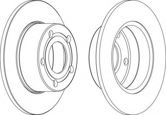 NECTO WN534 гальмівний диск