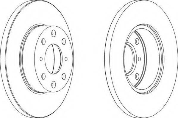 NECTO WN531 гальмівний диск