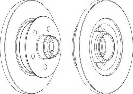 NECTO WN583 гальмівний диск