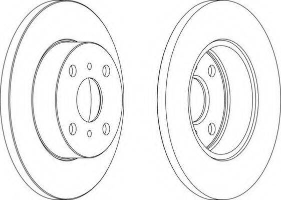 NECTO WN561 гальмівний диск