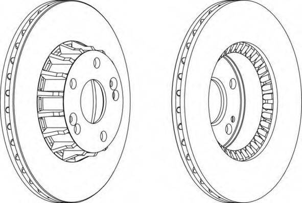 NECTO WN490 гальмівний диск
