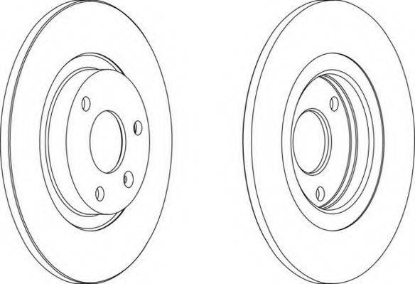NECTO WN483 гальмівний диск
