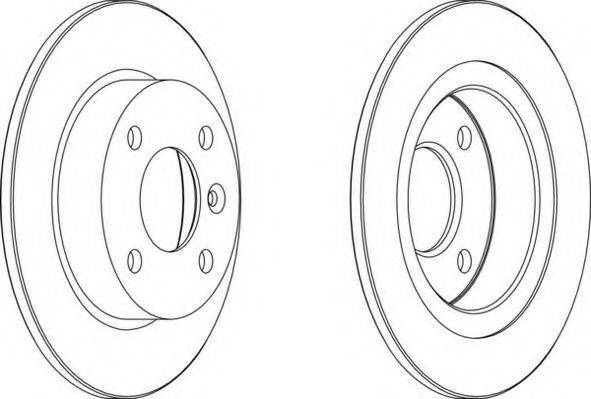 NECTO WN480 гальмівний диск