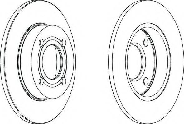 NECTO WN476 гальмівний диск