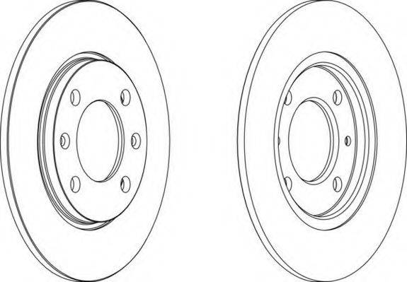 NECTO WN519 гальмівний диск