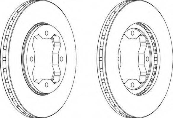 NECTO WN692 гальмівний диск
