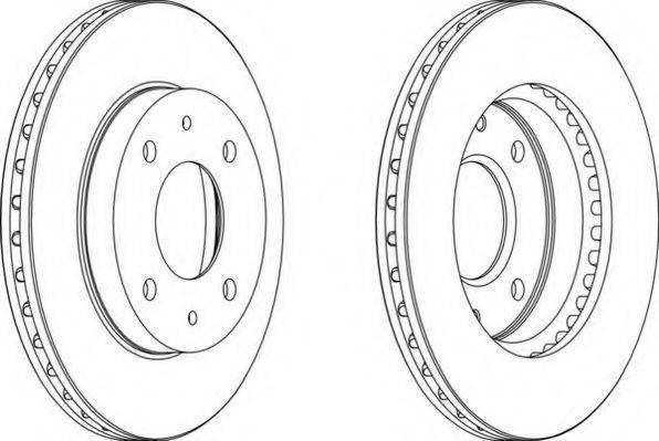 NECTO WN691 гальмівний диск