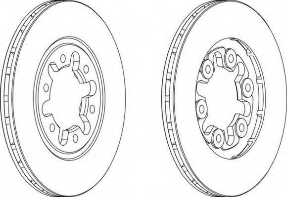 NECTO WN670 гальмівний диск