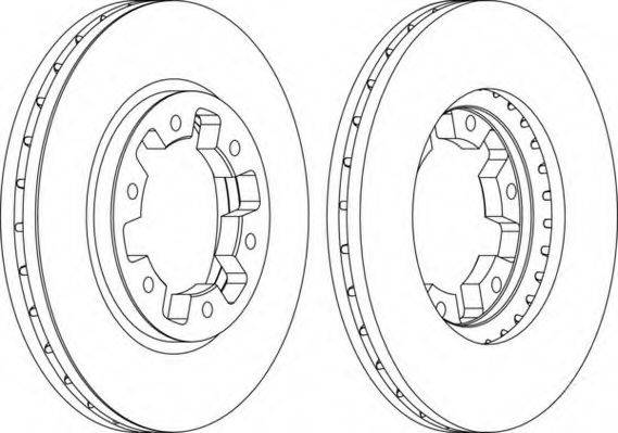 NECTO WN669 гальмівний диск