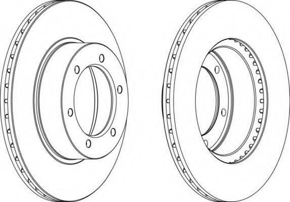 NECTO WN676 гальмівний диск