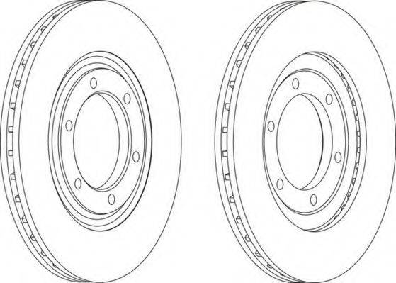 NECTO WN696 гальмівний диск