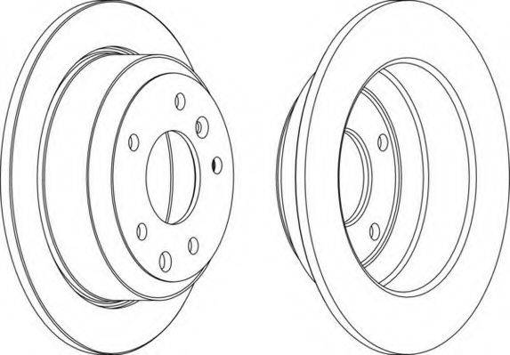 NECTO WN598 гальмівний диск