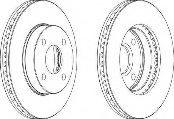 NECTO WN654 гальмівний диск