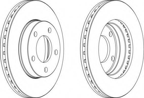 NECTO WN653 гальмівний диск