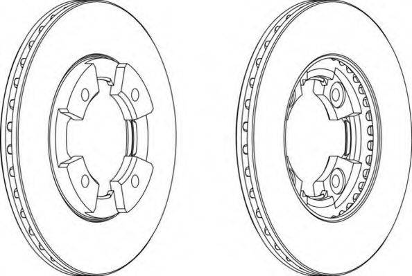 NECTO WN641 гальмівний диск