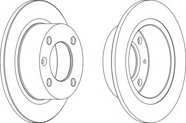 NECTO WN622 гальмівний диск