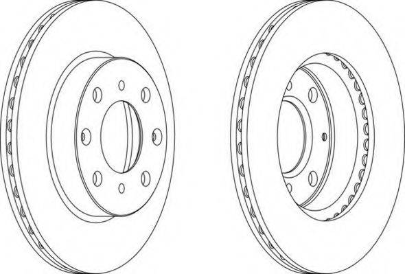 NECTO WN639 гальмівний диск