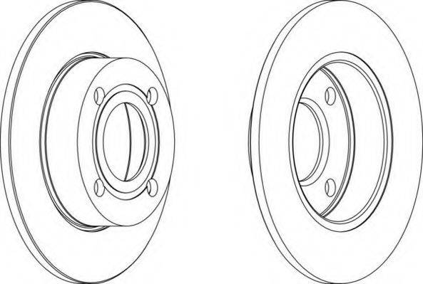 NECTO WN627 гальмівний диск
