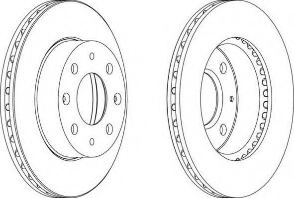 NECTO WN640 гальмівний диск