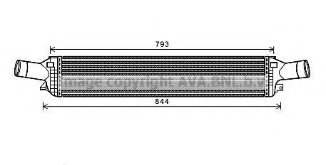 AVA QUALITY COOLING AIA4319 Інтеркулер