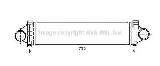 AVA QUALITY COOLING AU4213 Інтеркулер