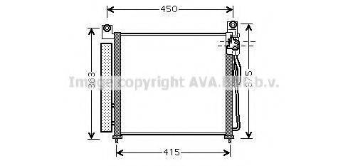 AVA QUALITY COOLING KA5065D Конденсатор, кондиціонер