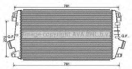 AVA QUALITY COOLING OL4550 Інтеркулер