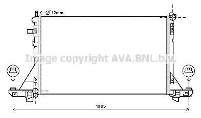 AVA QUALITY COOLING RT2560 Радіатор, охолодження двигуна